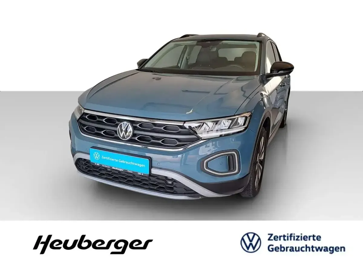 Gebraucht VW T-Roc Goal 116 PS (85 kW) 2024 Petroleum blue metallic SUV