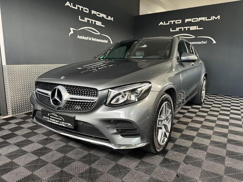 Grau Gebraucht 2017 Mercedes GLC220 AMG line Coupé | 33.999 € (Fairer Preis) - Bild 1/4
