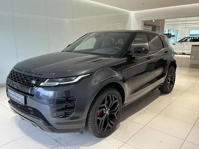 Farbe: schwarz Gebraucht 2024 Land Rover Range Rover evoque SE Dynamic SUV | 54.900 € (Teuer) - Bild 1/4