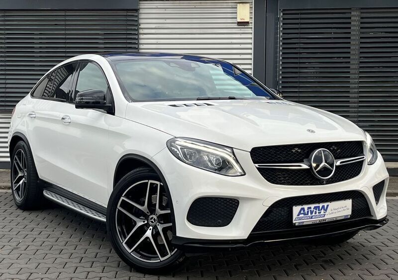 Weiß Gebraucht 2017 Mercedes GLE350 AMG line Coupé | 43.800 € (Etwas zu teuer) - Bild 1/4