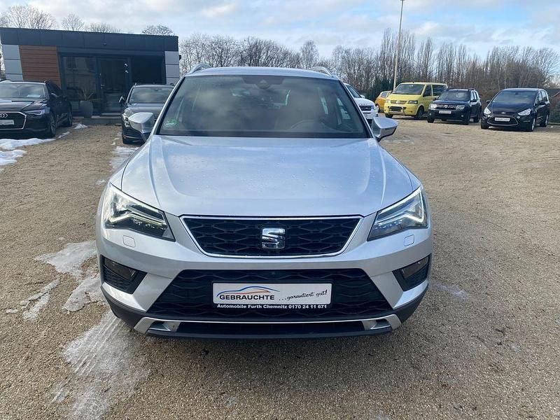 Silber Gebraucht 2016 Seat Ateca 4Drive SUV | 16.990 € (Fairer Preis) - Bild 1/4