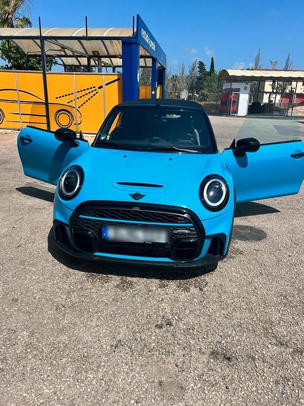 Schwarz Gebraucht 2023 Mini John Cooper Works Cabriolet Cabrio | 34.500 € (Guter Preis) - Bild 1/4