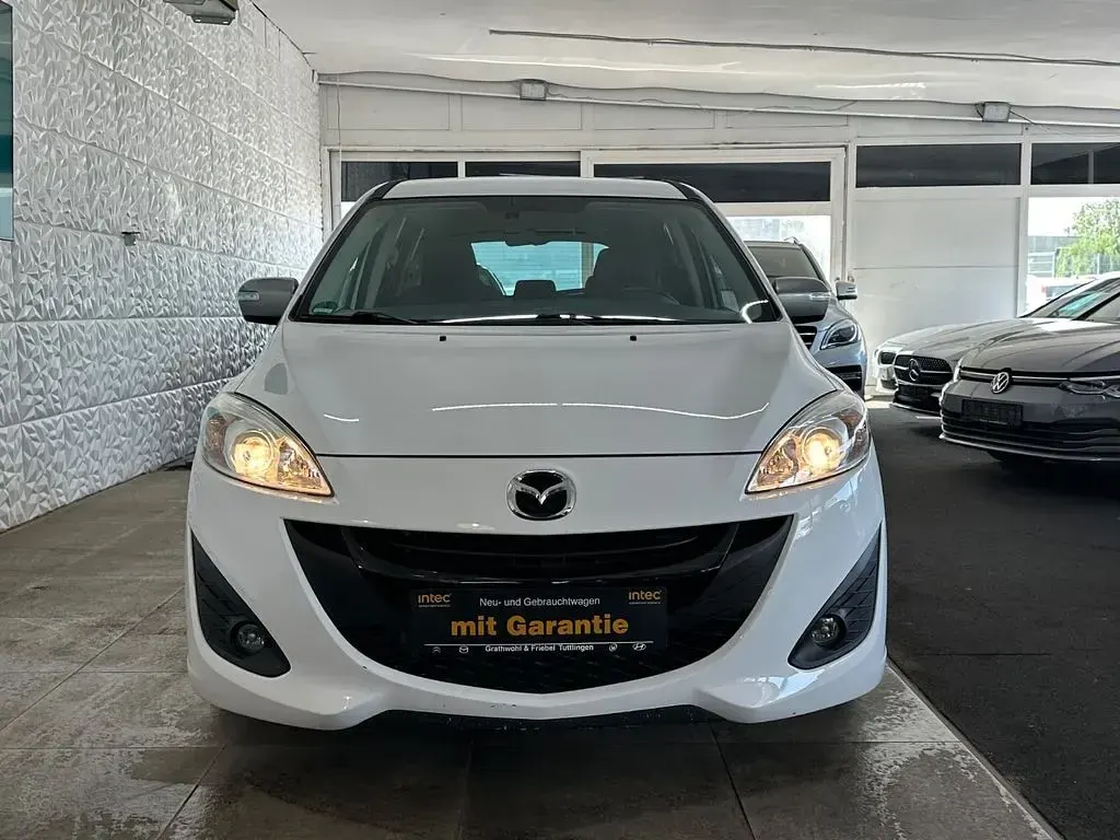 Gebraucht Mazda 5 Sendo 150 PS (110 kW) 2015 Weiß Van / Kleinbus