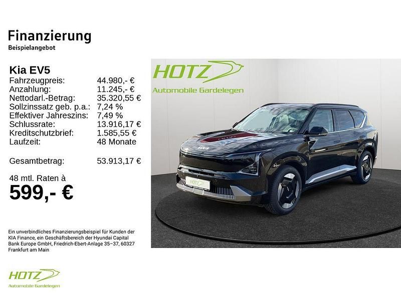 Neu Kia EV5 Earth 160 kW (218 PS) 2026 Schwarz SUV