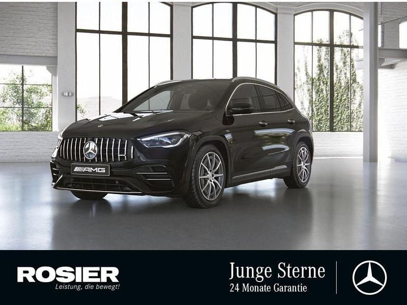 Schwarz / kosmosschwarz Gebraucht 2021 Mercedes GLA45 AMG AMG SUV | 45.990 € (Fairer Preis) - Bild 1/4