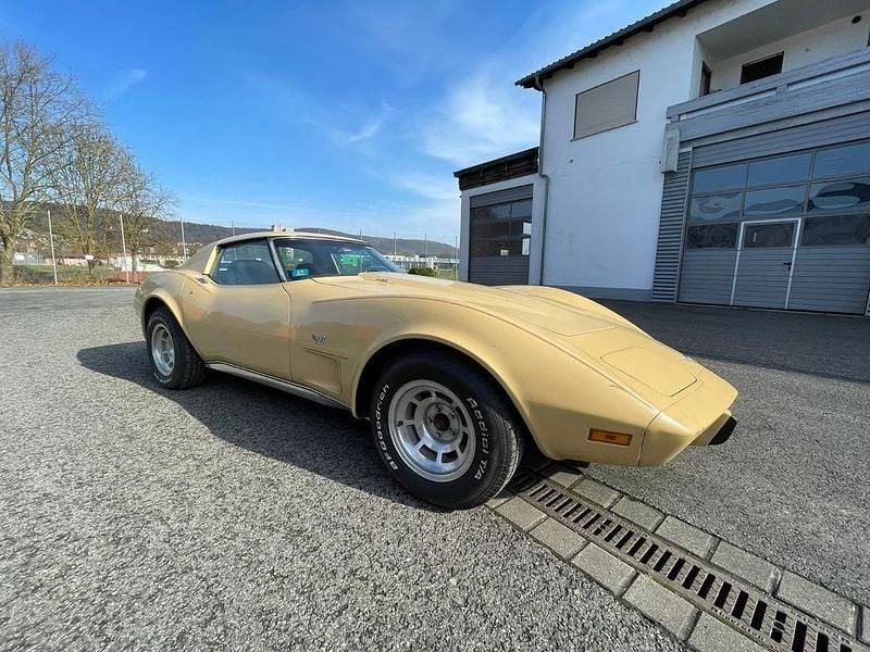 Gebraucht Corvette C3 182 PS (133 kW) 1977 Beige Cabrio