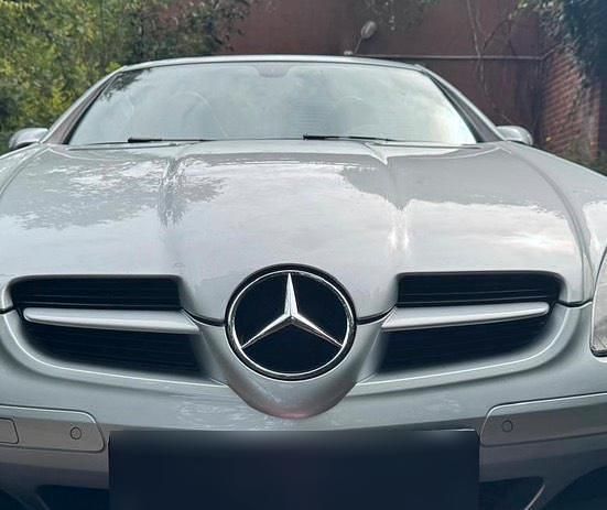Gebraucht Mercedes SLK200 164 PS (120 kW) 2004 Silber Cabrio
