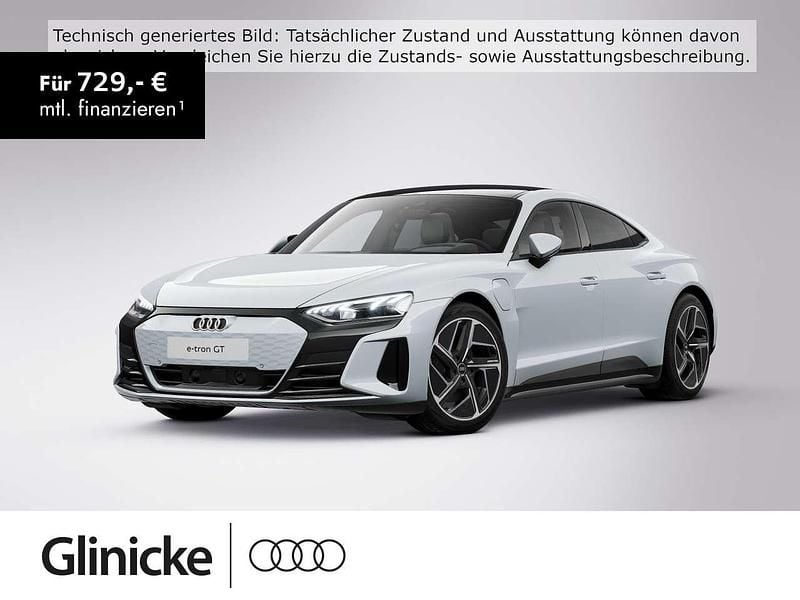 Grau Gebraucht 2023 Audi e-tron GT quattro Ambiente Limousine | 58.880 € (Superpreis) - Bild 1/1