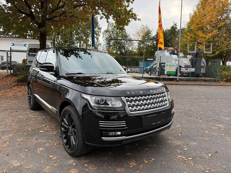 Schwarz Gebraucht 2013 Land Rover Range Rover Vogue SUV | 29.990 € (Etwas zu teuer) - Bild 1/4