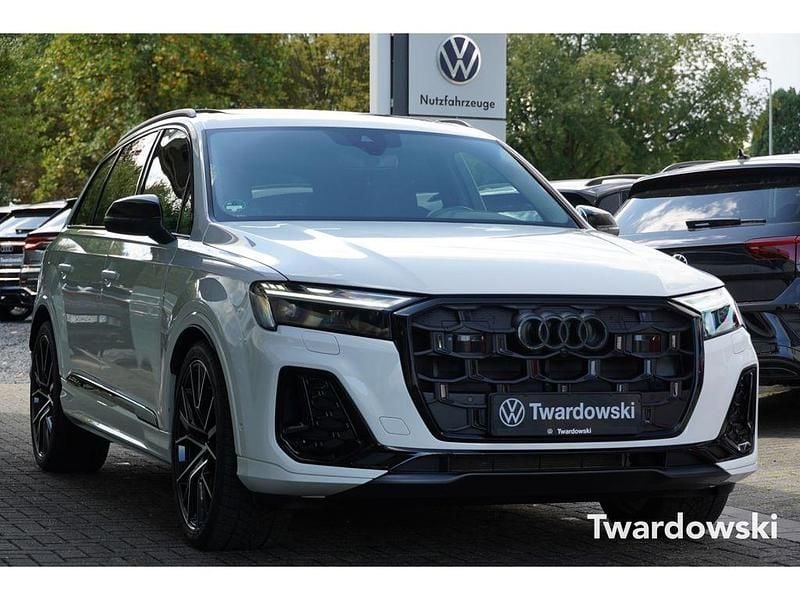 Weiss Gebraucht 2025 Audi Q7 S-line plus SUV | 76.990 € (Superpreis) - Bild 1/4