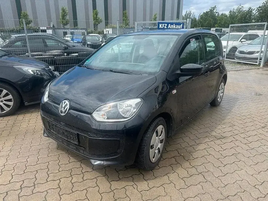 Gebraucht VW up! move up! 60 PS (44 kW) 2012 Schwarz Kleinwagen