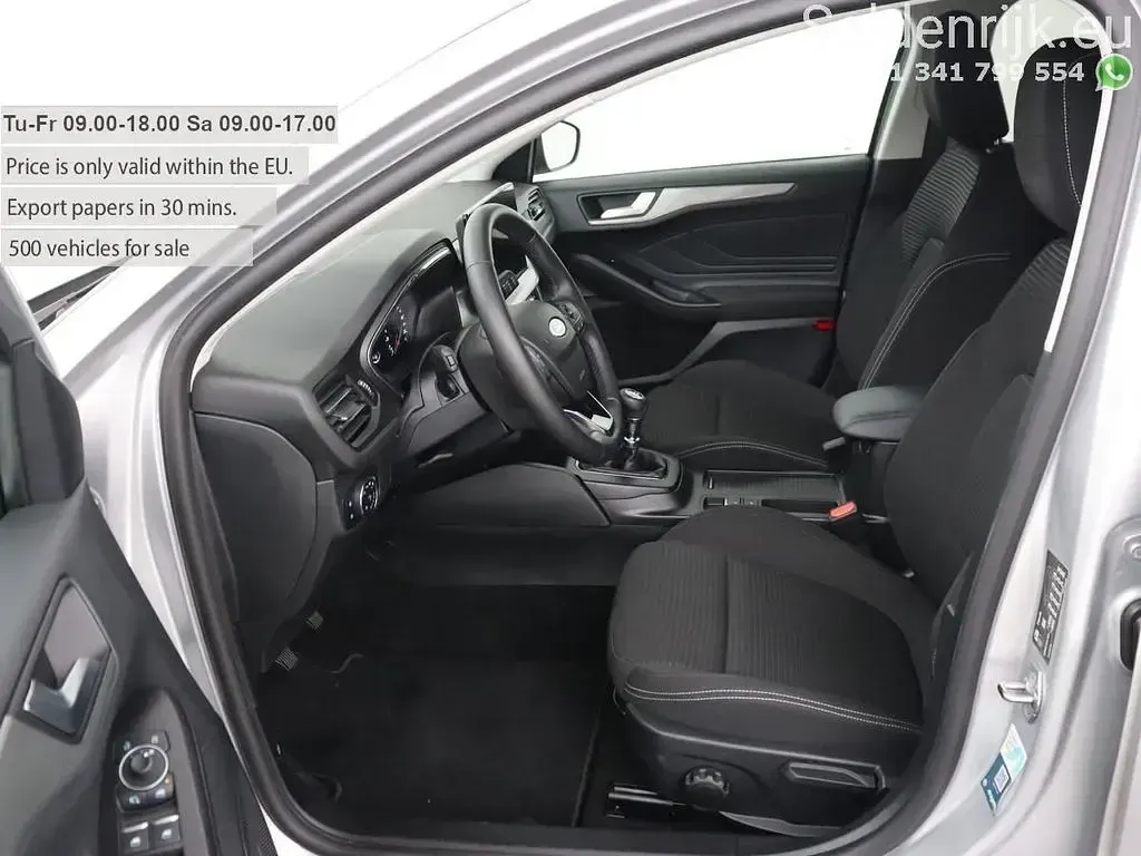 Brugt Ford Focus Titanium 125 HK (91 kW) 2024 Grå Sedan