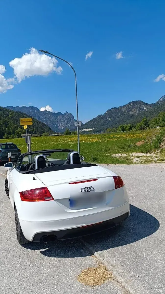 Gebraucht Audi TT Roadster S-Line 160 PS (117 kW) 2010 Weiß Cabrio