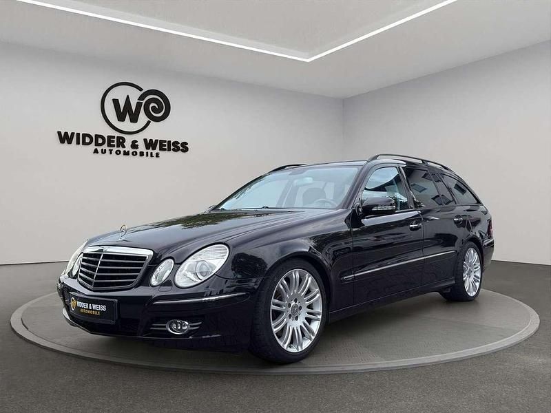Obsidianschwarz Gebraucht 2008 Mercedes E280 Avantgarde Kombi | 9.990 € (Teuer) - Bild 1/4