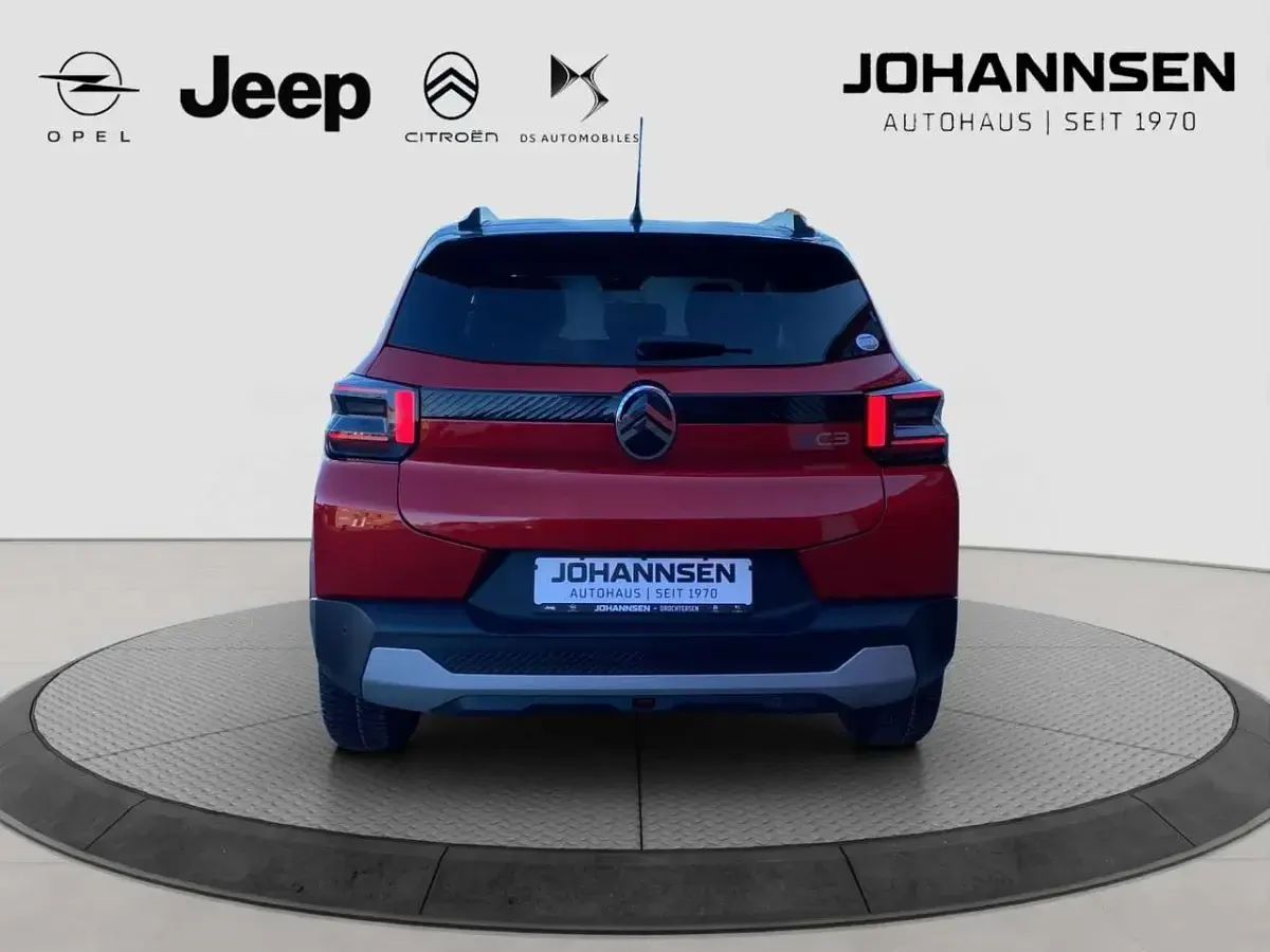 Nowe Citroën e-C3 83 kW (113 KM) 2026 Czerwony SUV