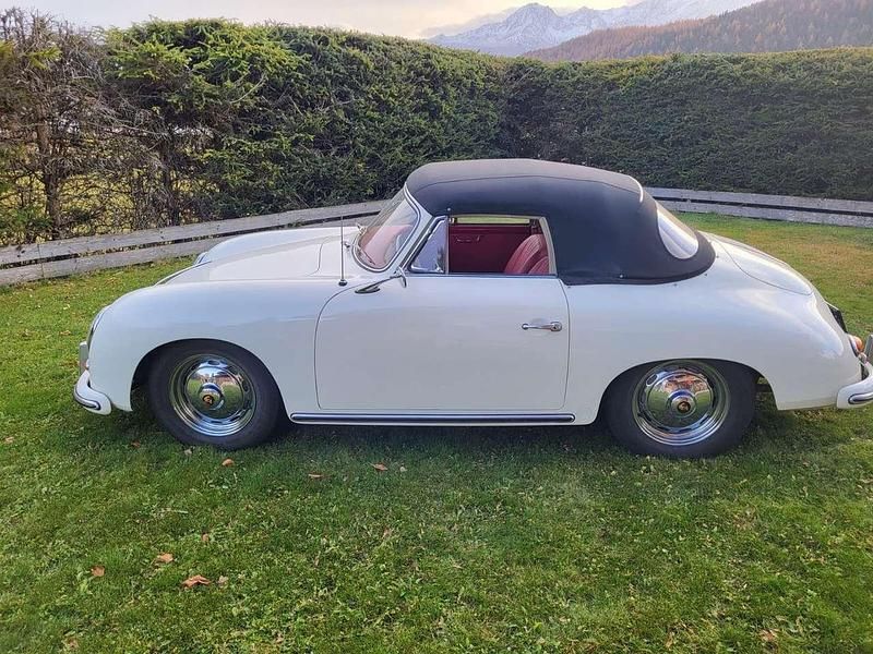 Brugt Porsche 356 75 HK (55 kW) 1958 Hvid Cabriolet
