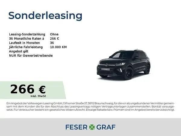 Deep black perleffekt Neu 2026 VW T-Cross R-line SUV | 33.290 € (Fairer Preis) - Bild 1/4