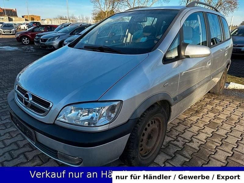 Silber Gebraucht 2003 Opel Zafira Edition Van / Kleinbus | 249 € (Superpreis) - Bild 1/3