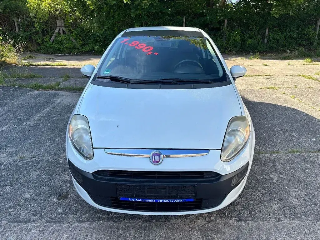 Gebraucht Fiat Punto Evo 69 PS (50 kW) 2012 Weiß Kleinwagen