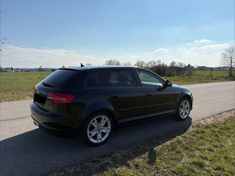 Gebraucht Audi A3 S-Line 170 PS (125 kW) 2010 Schwarz Kleinwagen