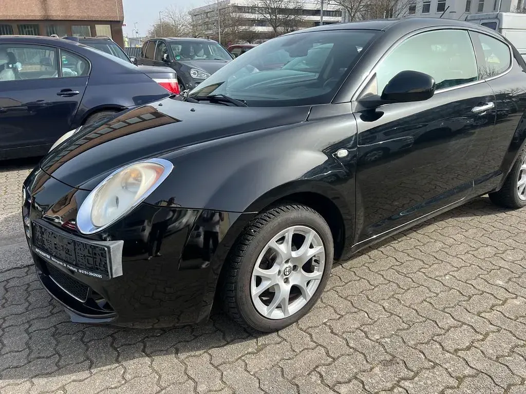 Gebraucht Alfa Romeo MiTo 95 PS (69 kW) 2010 Schwarz Kleinwagen