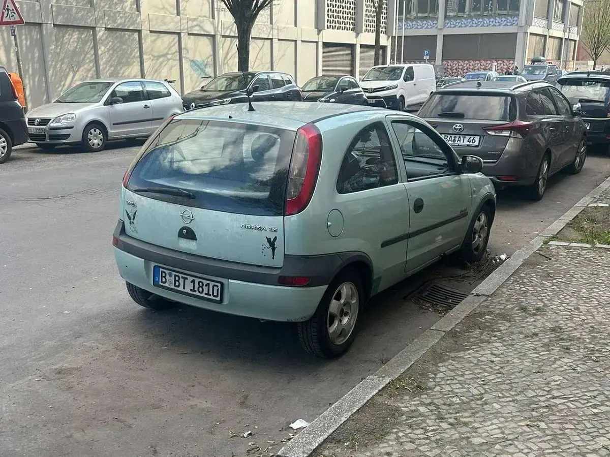 Gebraucht Opel Corsa 75 PS (55 kW) 2001 Grün Kleinwagen