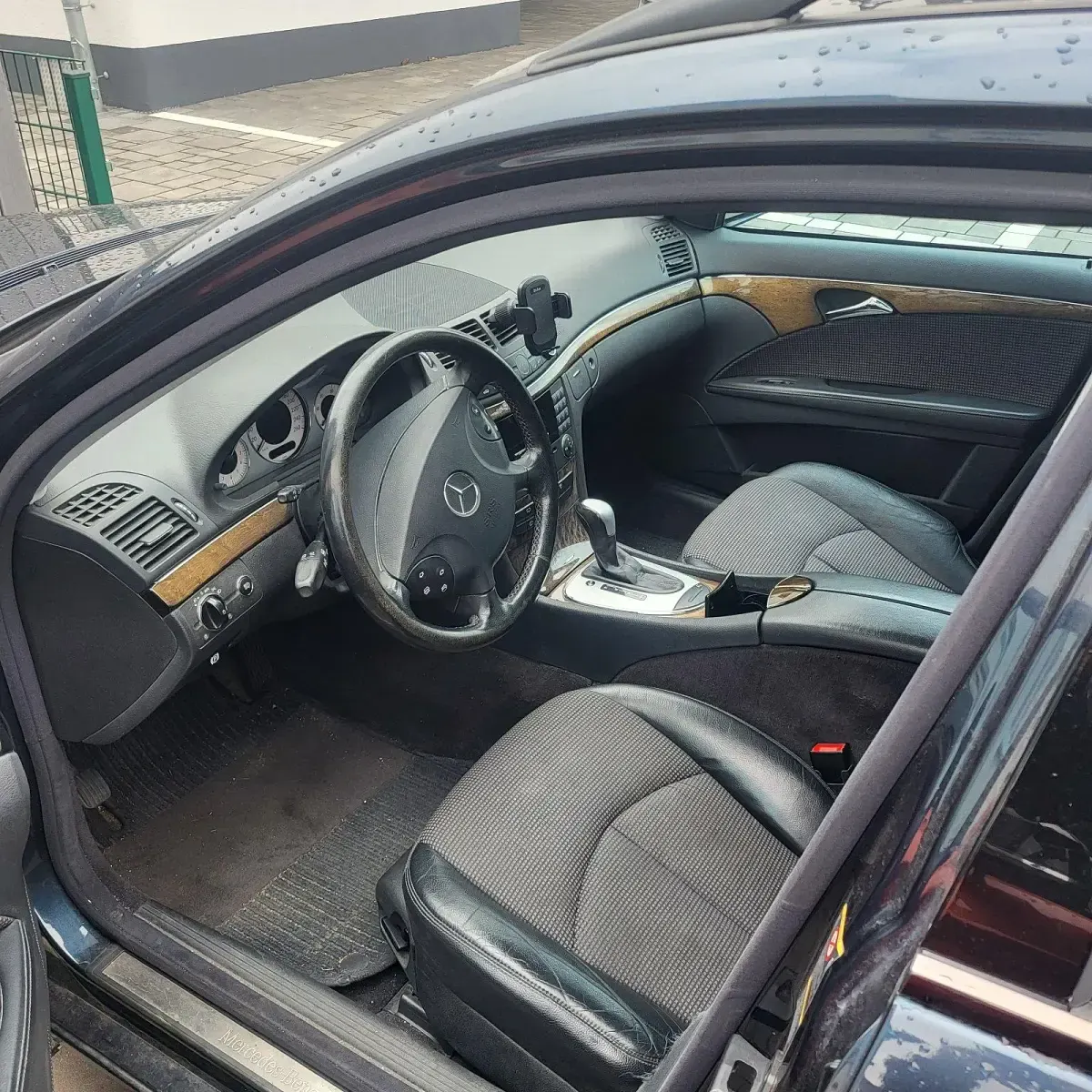 Brugt Mercedes E280 Avantgarde 177 HK (130 kW) 2004 Blå Stationcar