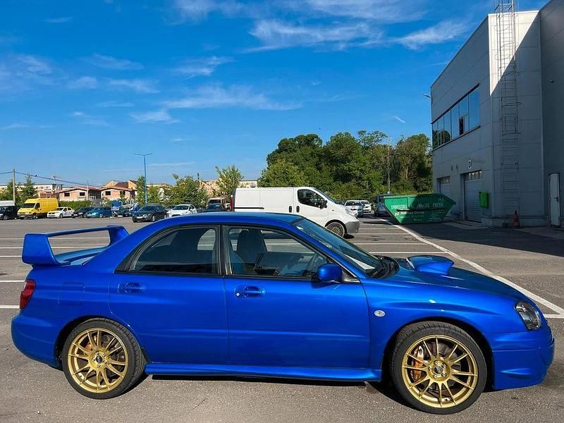 Gebraucht Subaru Impreza 360 PS (264 kW) 2003 Blau Limousine