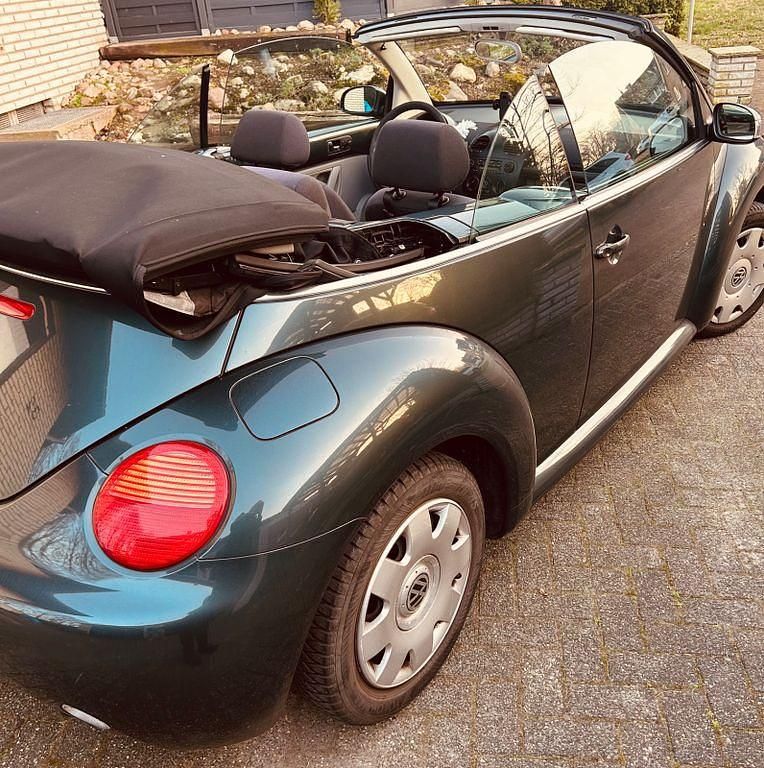 Gebraucht VW New Beetle 75 PS (55 kW) 2003 Grün Kleinwagen