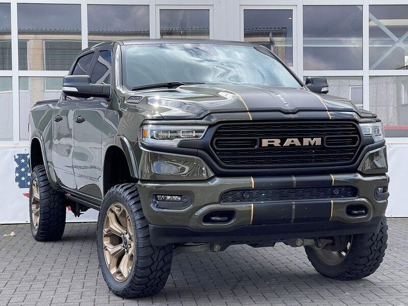 Grün Gebraucht 2022 Dodge Ram Limited Abholung | 69.900 € (Teuer) - Bild 1/4