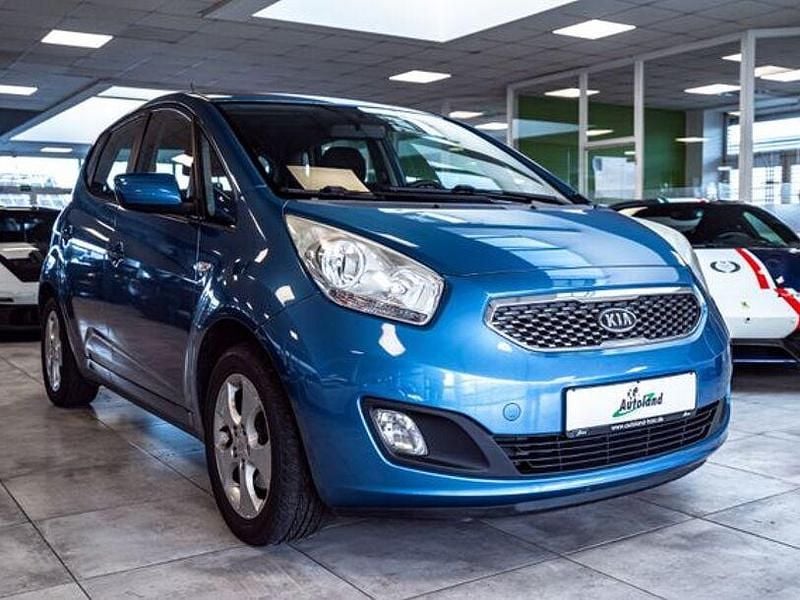 Gebraucht Kia Venga Edition 7 90 PS (66 kW) 2011 Blau Kleinwagen