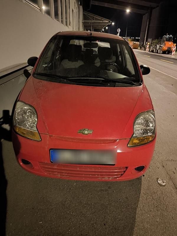 Rot Gebraucht 2009 Chevrolet Matiz Kleinwagen | 400 € - Bild 1/4