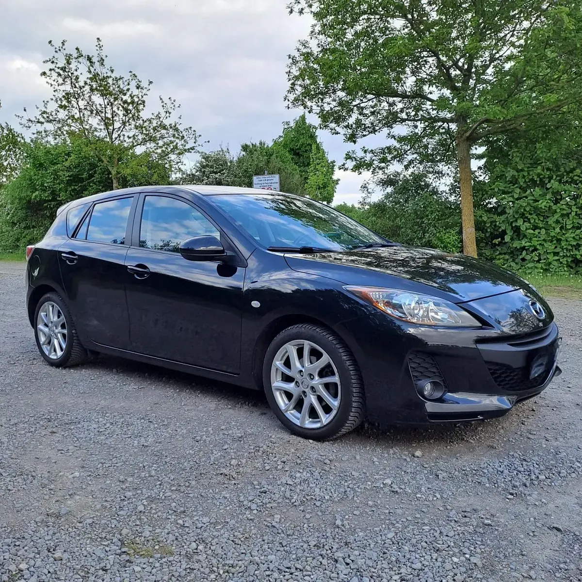 Gebraucht Mazda 3 105 PS (77 kW) 2012 Schwarz Limousine