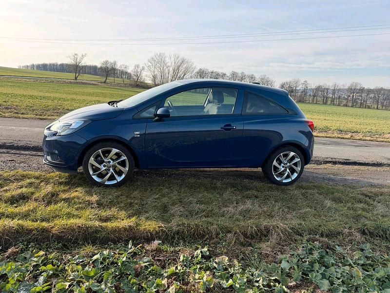 Gebraucht Opel Corsa 102 PS (75 kW) 2019 Blau Kleinwagen