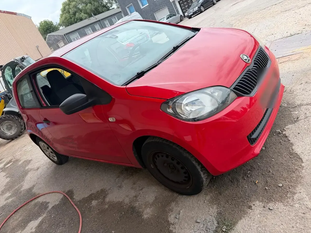 Gebraucht Skoda Citigo 60 PS (44 kW) 2015 Rot Kleinwagen