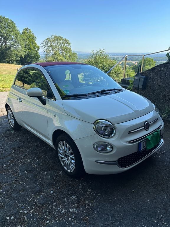 Weiß Gebraucht 2016 Fiat 500C S Cabrio | 9.990 € (Guter Preis) - Bild 1/2