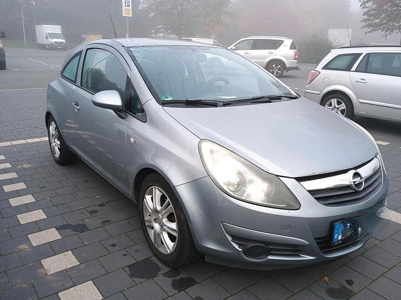 Schwarz Gebraucht 2008 Opel Corsa Limousine | 2.200 € (Fairer Preis) - Bild 1/4