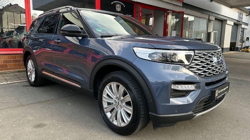Gebraucht Ford Explorer Platinum 363 PS (266 kW) 2021 Blau SUV