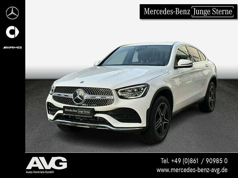 Unilack polarweiß Gebraucht 2022 Mercedes GLC300e AMG Coupé | 48.800 € (Fairer Preis) - Bild 1/4