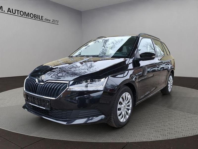 Schwarz Gebraucht 2022 Skoda Fabia Ambition Kombi | 11.490 € - Bild 1/4