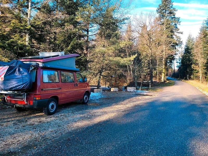 Second-hand VW T4 78 CP (57 kW) 1995 Roșu Van