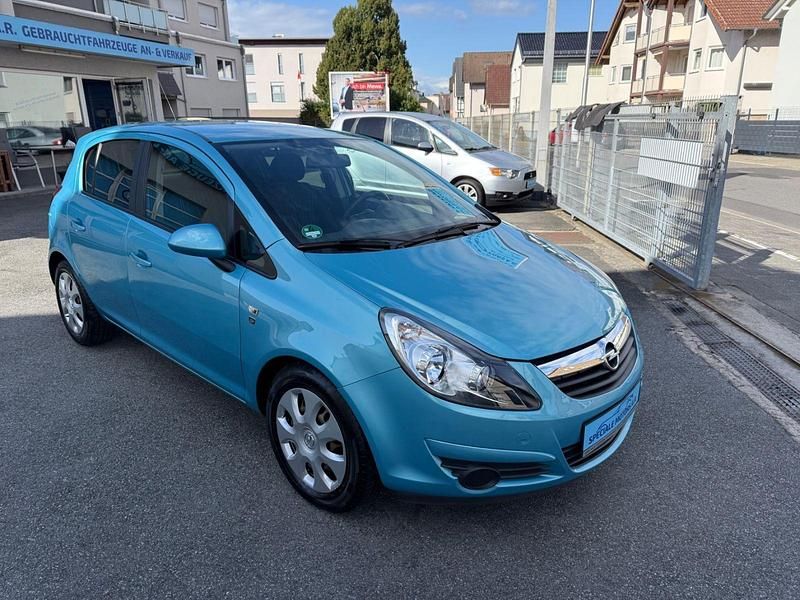 Gebraucht Opel Corsa 87 PS (63 kW) 2010 Blau Kleinwagen
