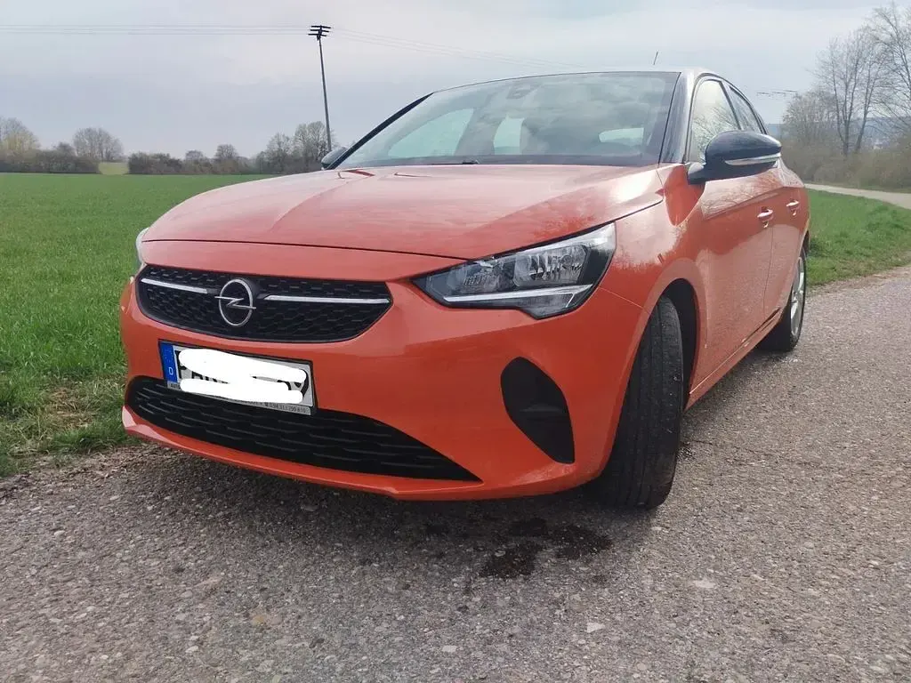 Usado Opel Corsa Edition 101 HP (74 kW) 2020 Laranja Citadino