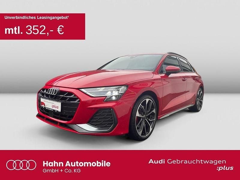 Progressivrot metallic Gebraucht 2025 Audi A3 S-Line Limousine | 37.798 € (Guter Preis) - Bild 1/3