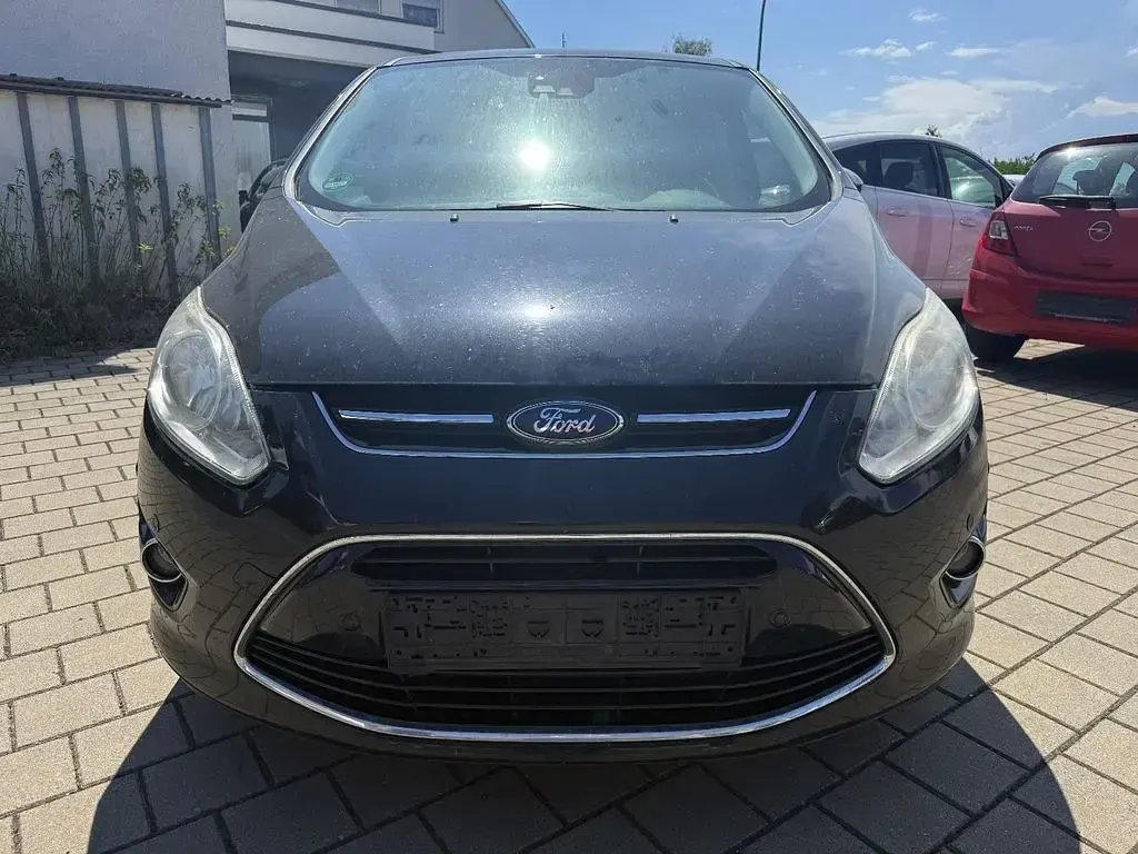 Gebraucht Ford C-MAX Titanium 125 PS (91 kW) 2014 Schwarz Van / Kleinbus