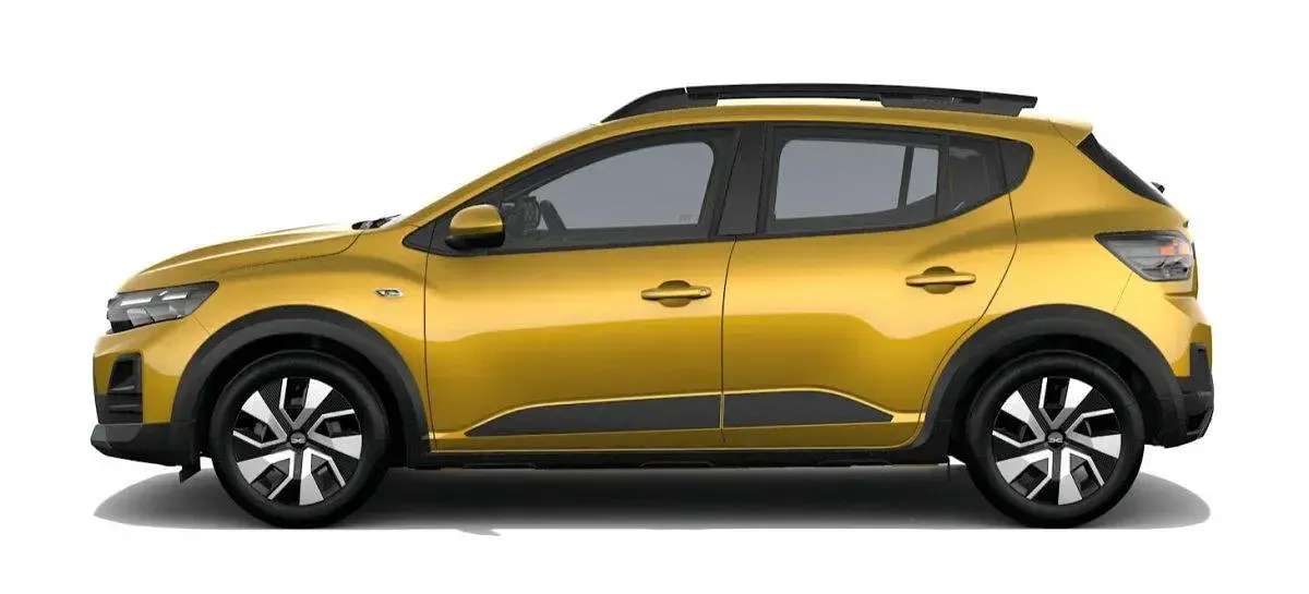 Neu Dacia Sandero Expression 110 PS (80 kW) 2026 Amber yellow SUV