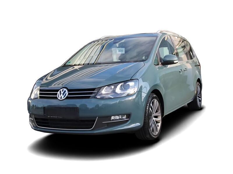 Blau Gebraucht 2019 VW Sharan Highline Van / Kleinbus | 41.589 € - Bild 1/4