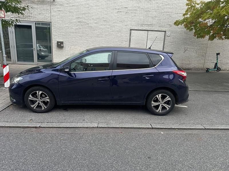Gebraucht Nissan Pulsar Acenta 110 PS (80 kW) 2014 Blau Kleinwagen