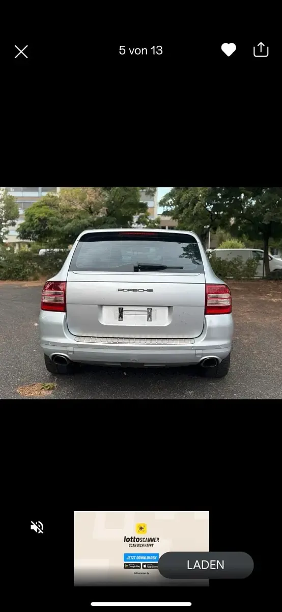 Gebraucht Porsche Cayenne 250 PS (183 kW) 2005 Silber SUV