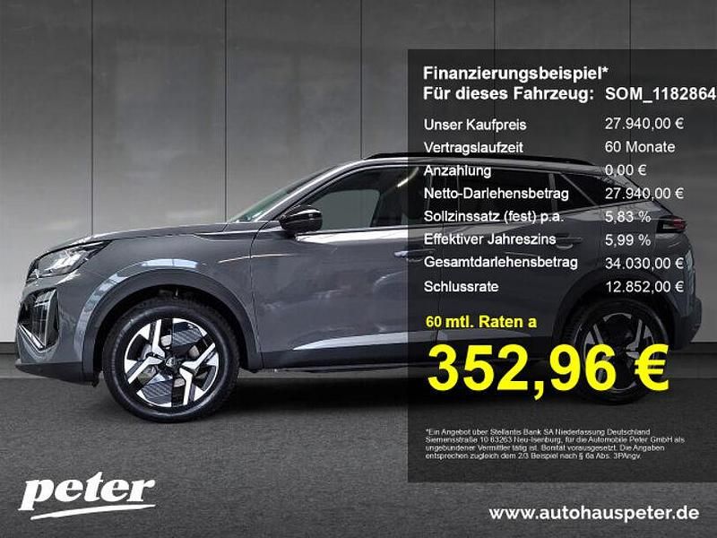 Met. selenium grau Gebraucht 2025 Peugeot 2008 Allure SUV | 27.940 € (Teuer) - Bild 1/4